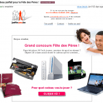 L'email de Just For You avec les images L'email de Just For You avec les images