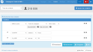 Segmenter ses contacts