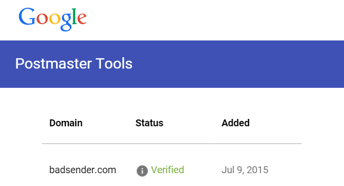 gmail-postmaster-tools