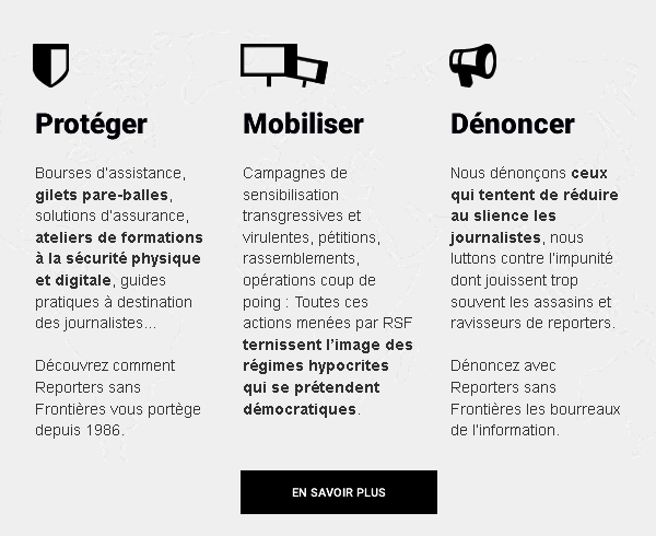 pictograms email campaign