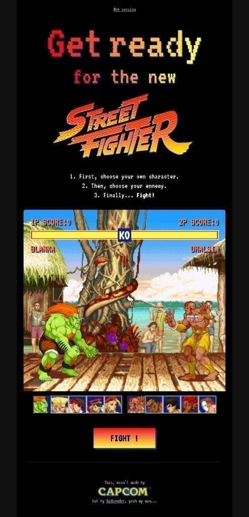 streetfighter email