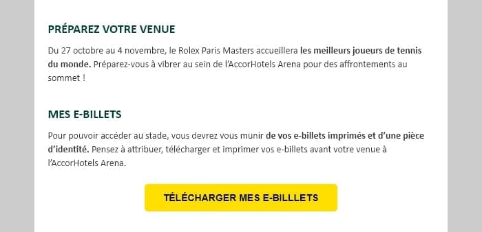 edito email Rolex Paris Masters 2018