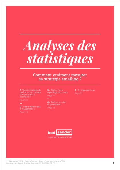 Livre Blanc sur l'analyse des statistiques