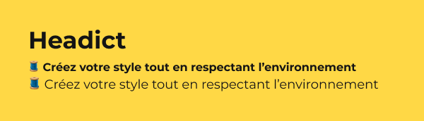 Exemple preheader mauvaise pratique Headict