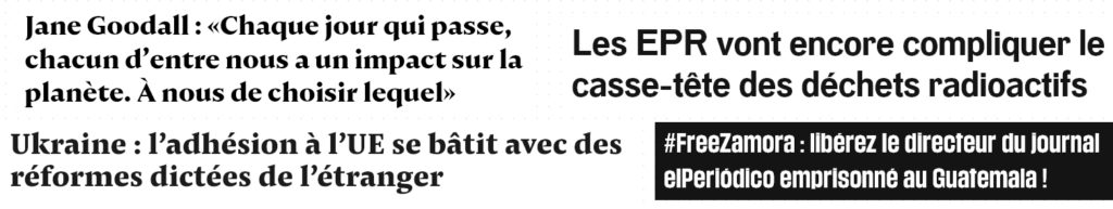 Serif or sans serif typefaces, depending on whether the activist structure is a media or not