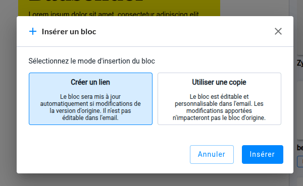 Synchronisation des blocs NP6