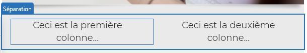 bloc séparation dans l'email builder de Klaviyo