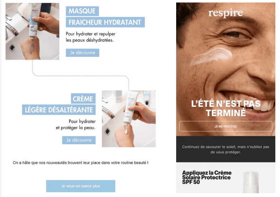 Serez-vous trouvez les boutons et liens ?